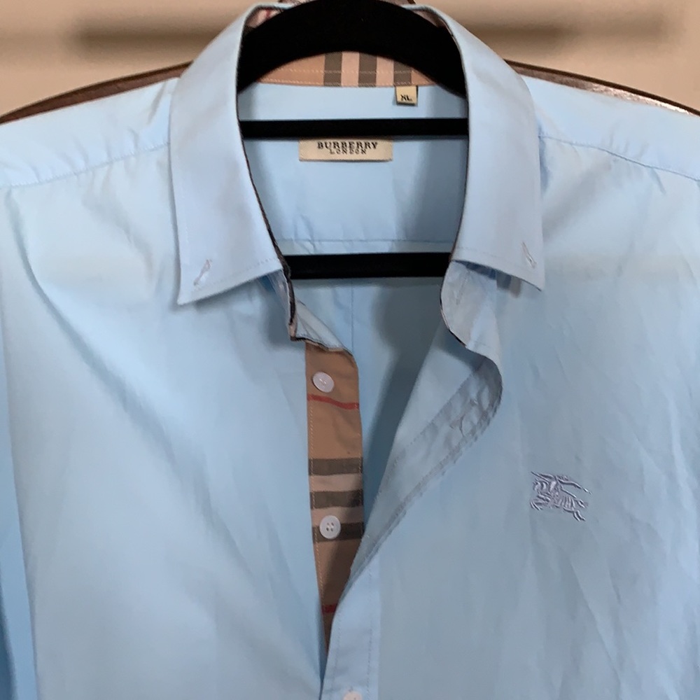 Burberry London Light Blue Shirt